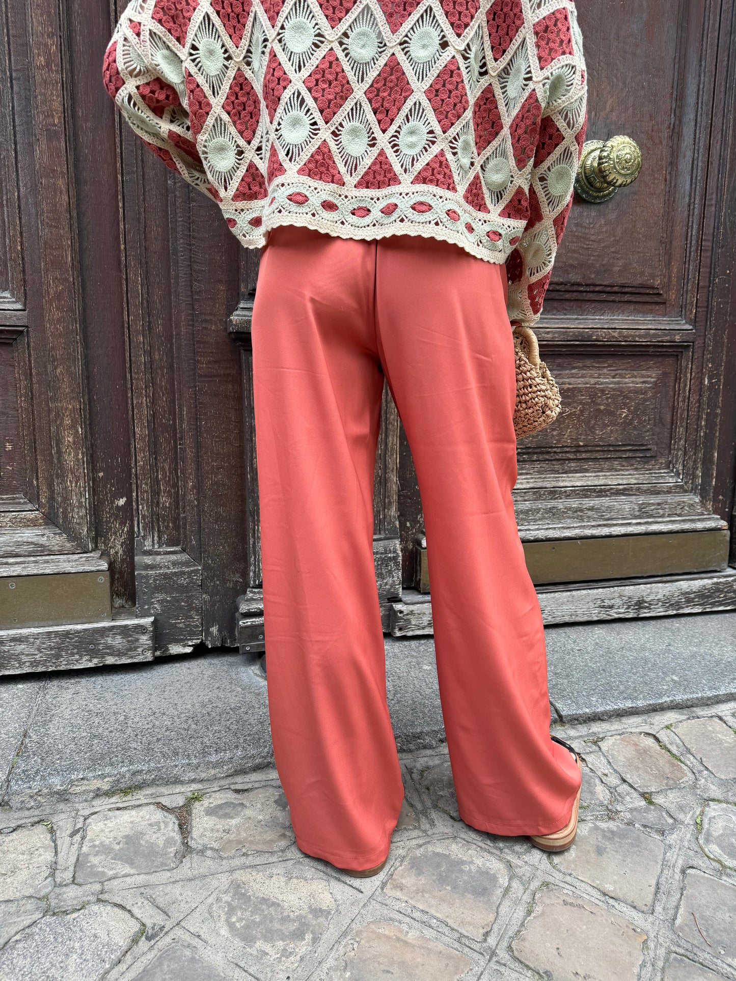PANTALON ELENA TERRACOTTA
