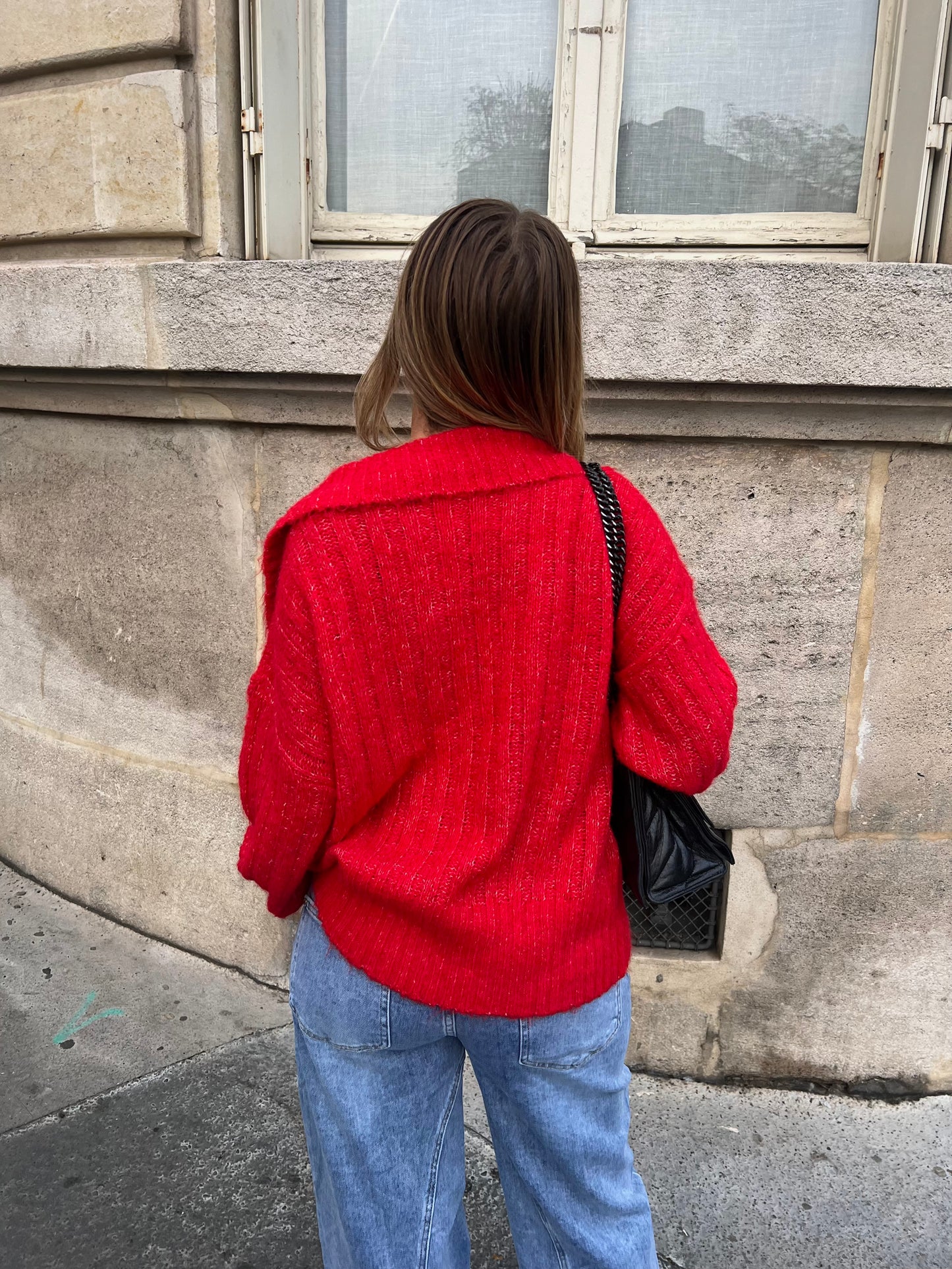 PULL KAROLE ROUGE