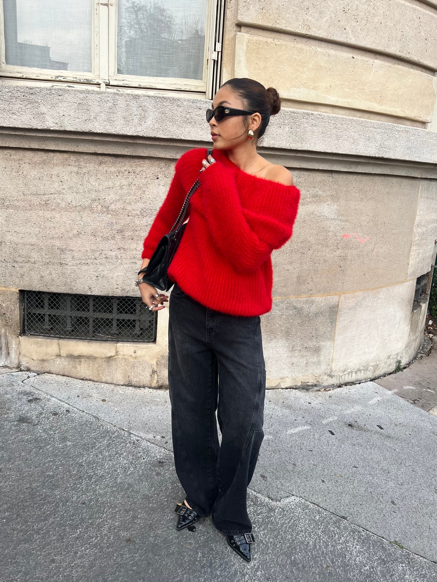 PULL ENÉA ROUGE