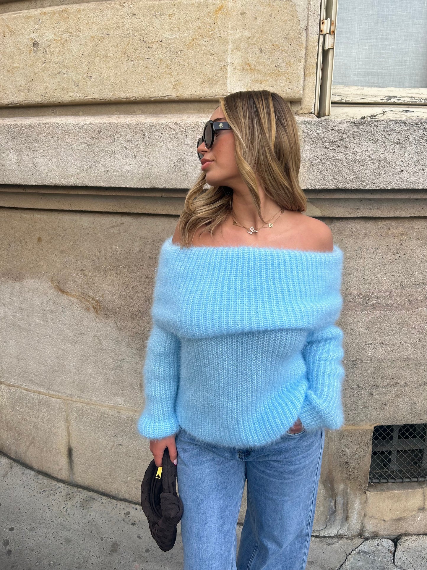 PULL ENÉA BLEU