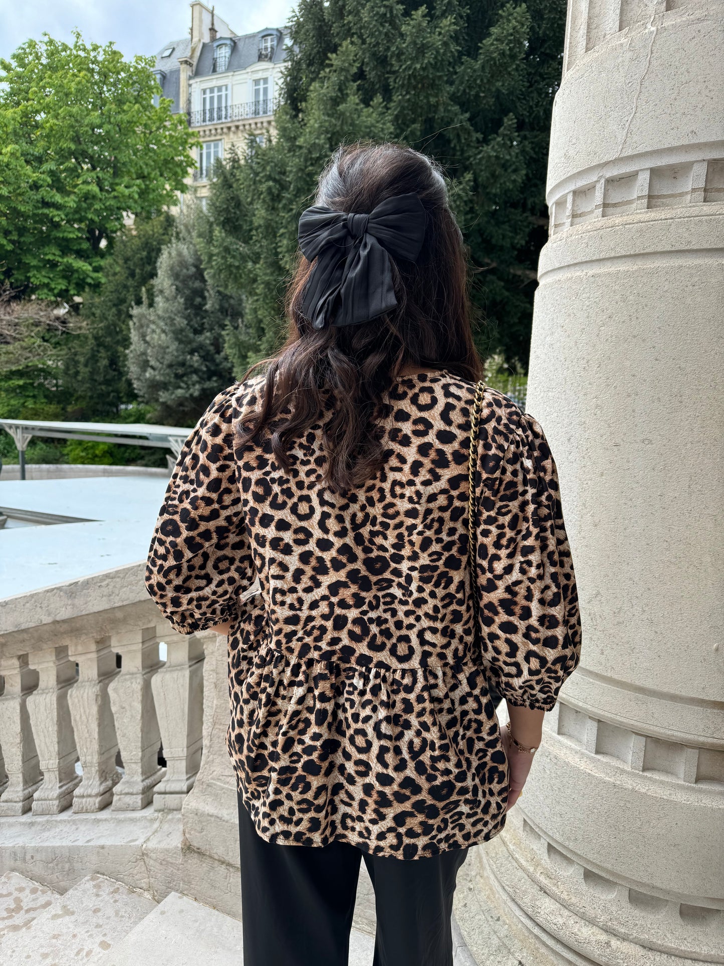 BLOUSE MIA LÉOPARD