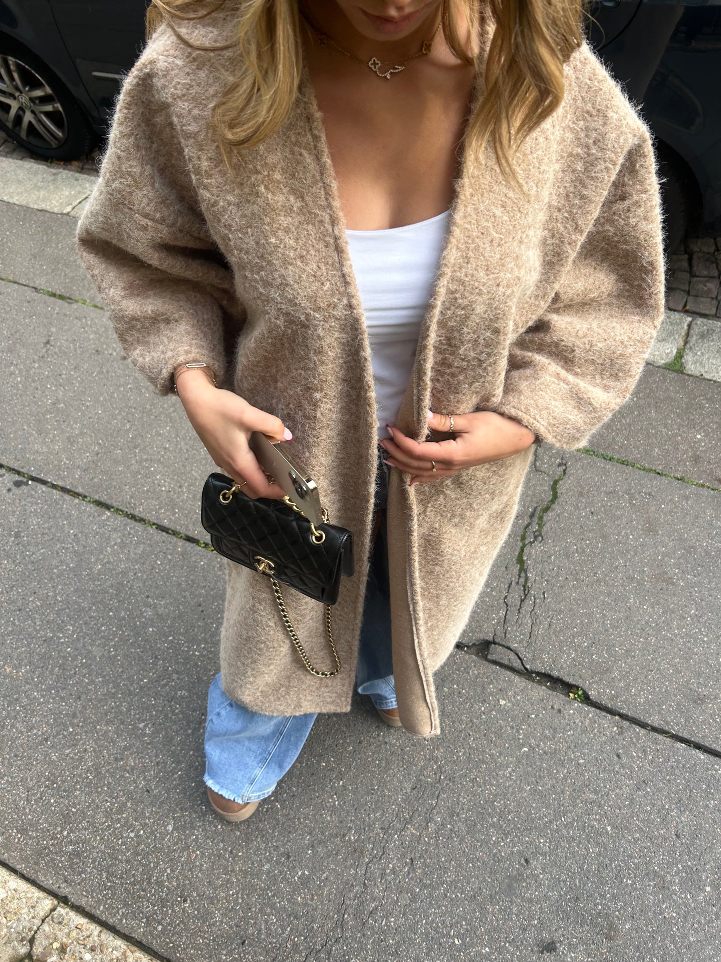 MANTEAU AVA CAMEL