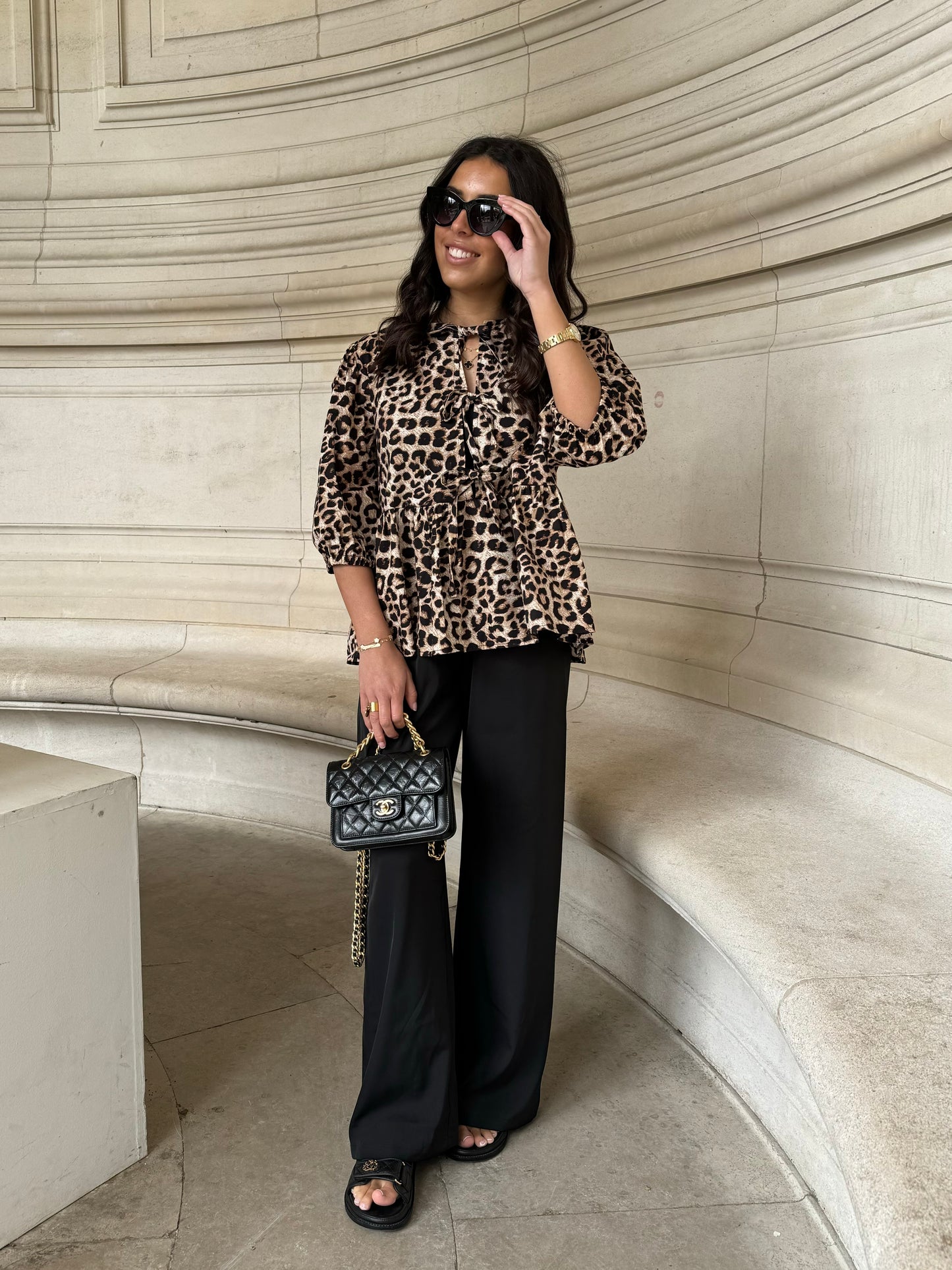 BLOUSE MIA LÉOPARD