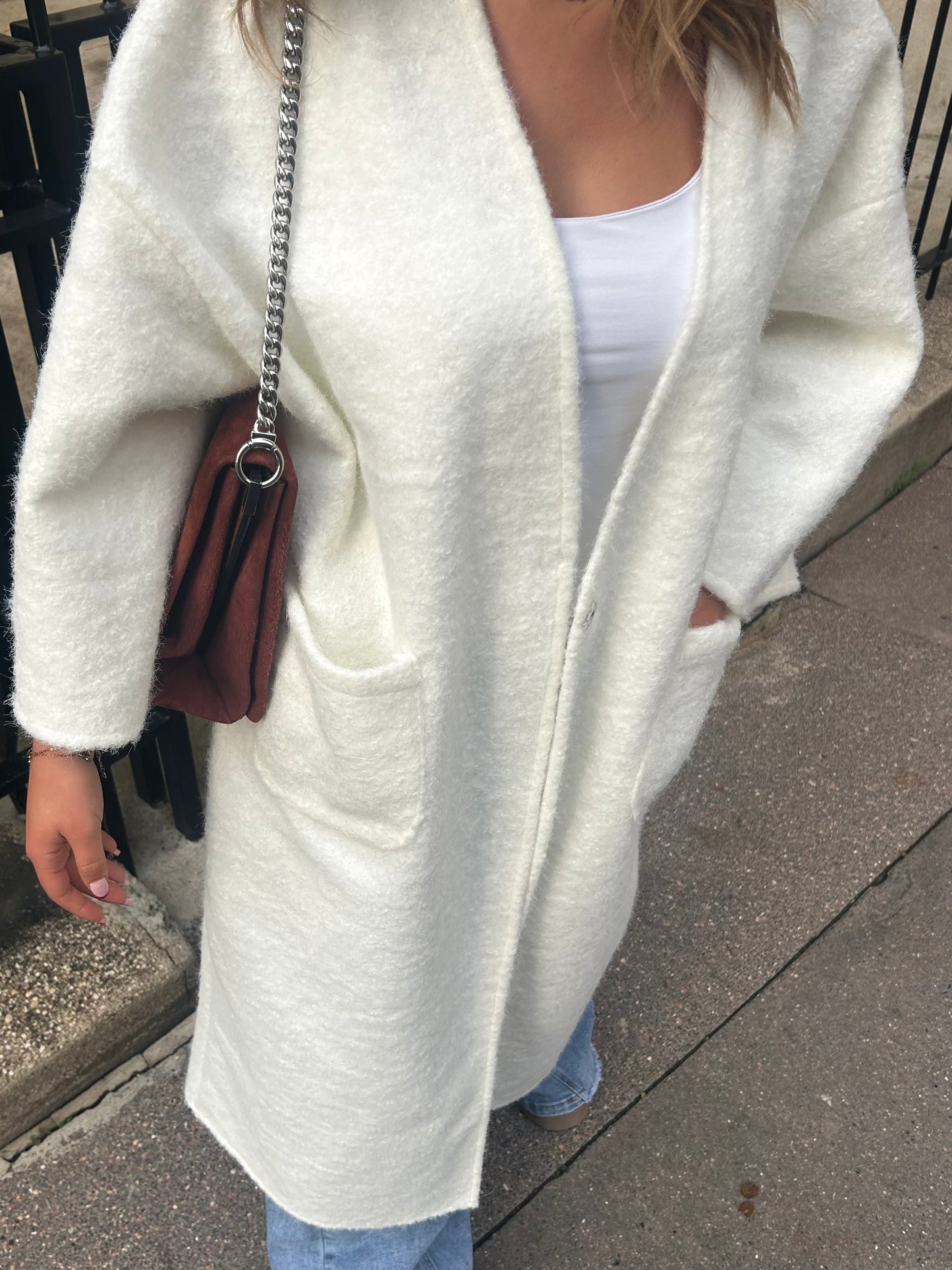 MANTEAU AVA BLANC