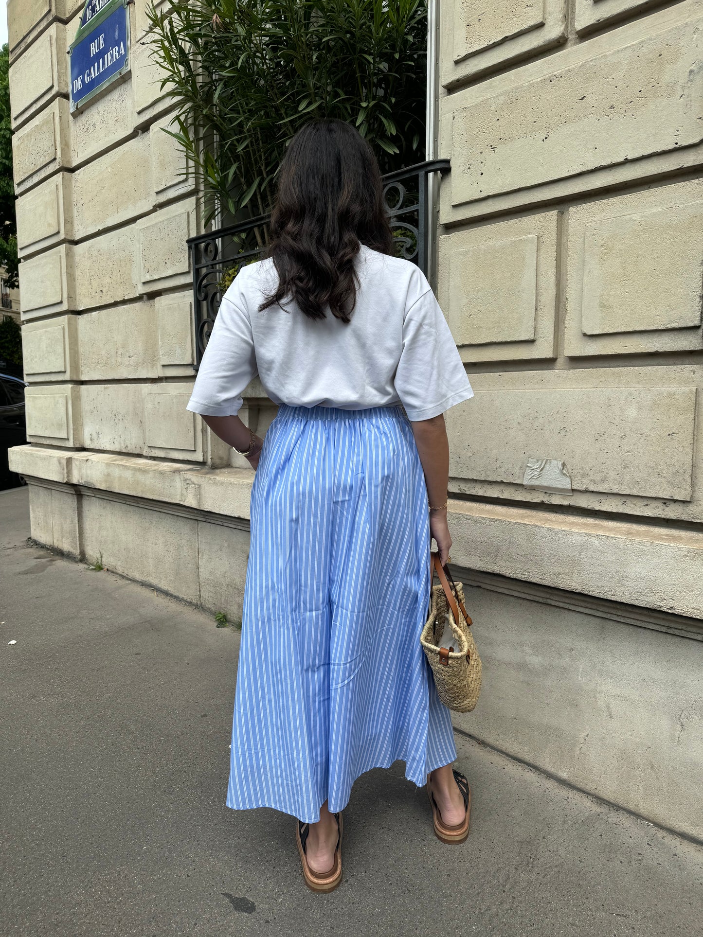 JUPE CÉLIA BLEU