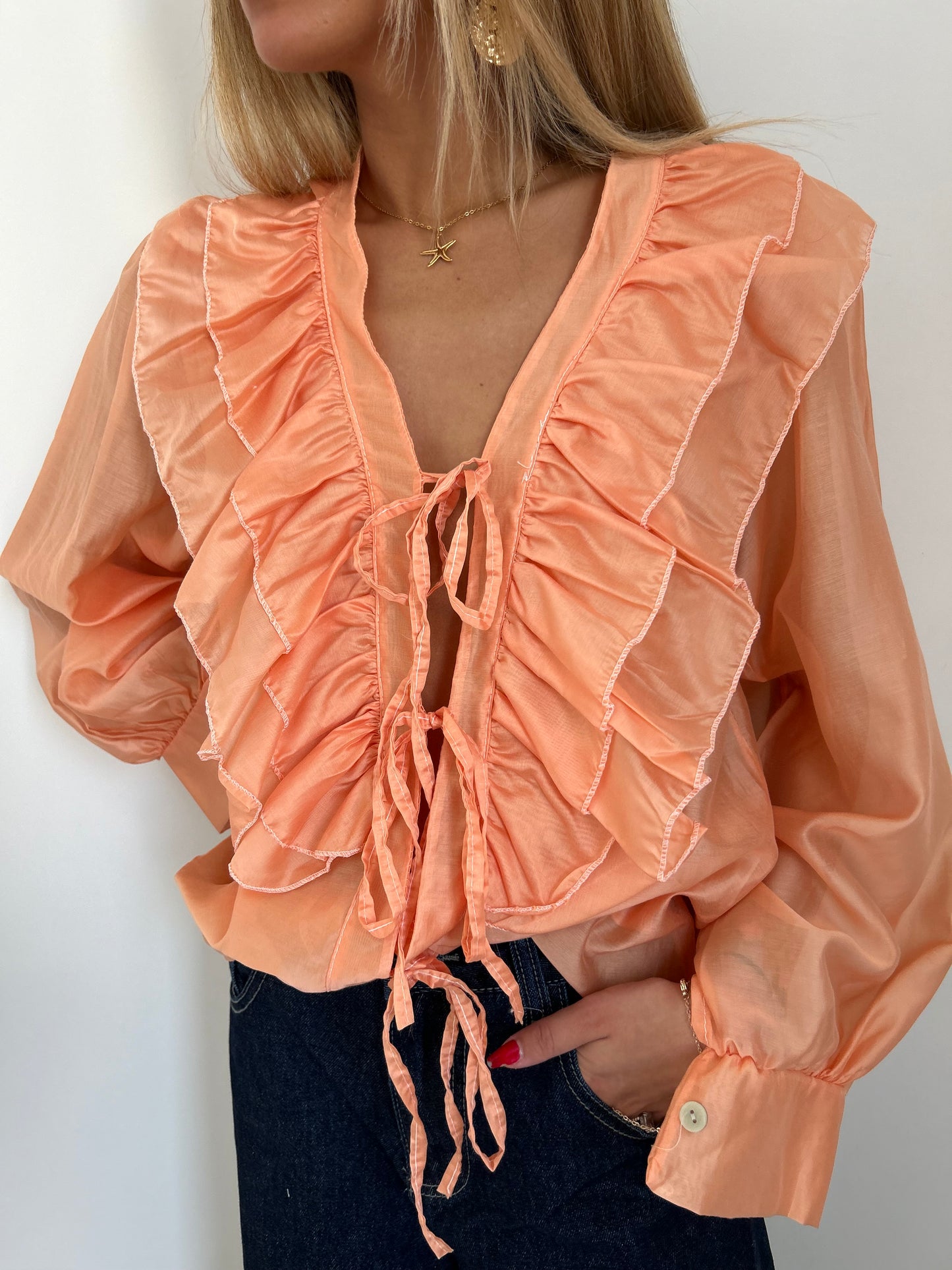 BLOUSE RACHELLE ORANGE