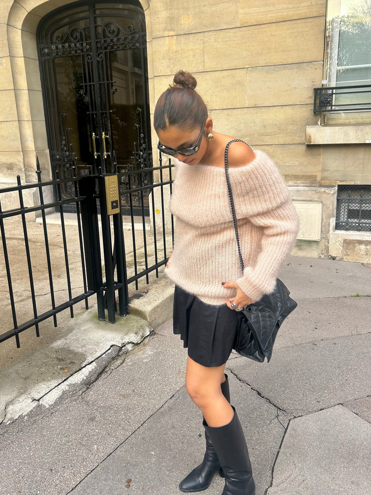 PULL ENÉA TAUPE