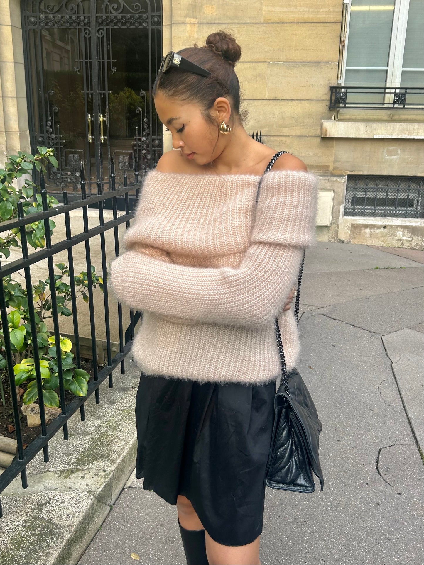 PULL ENÉA TAUPE