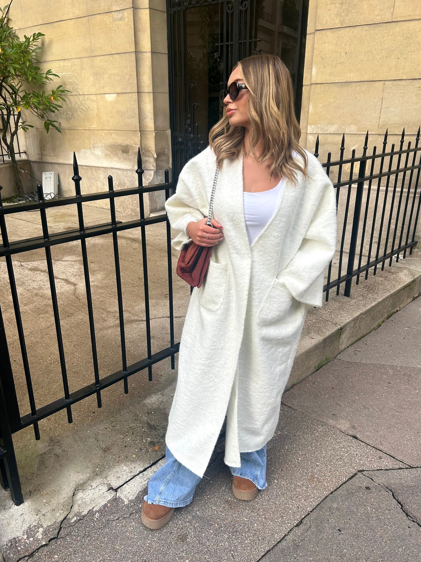 MANTEAU AVA BLANC