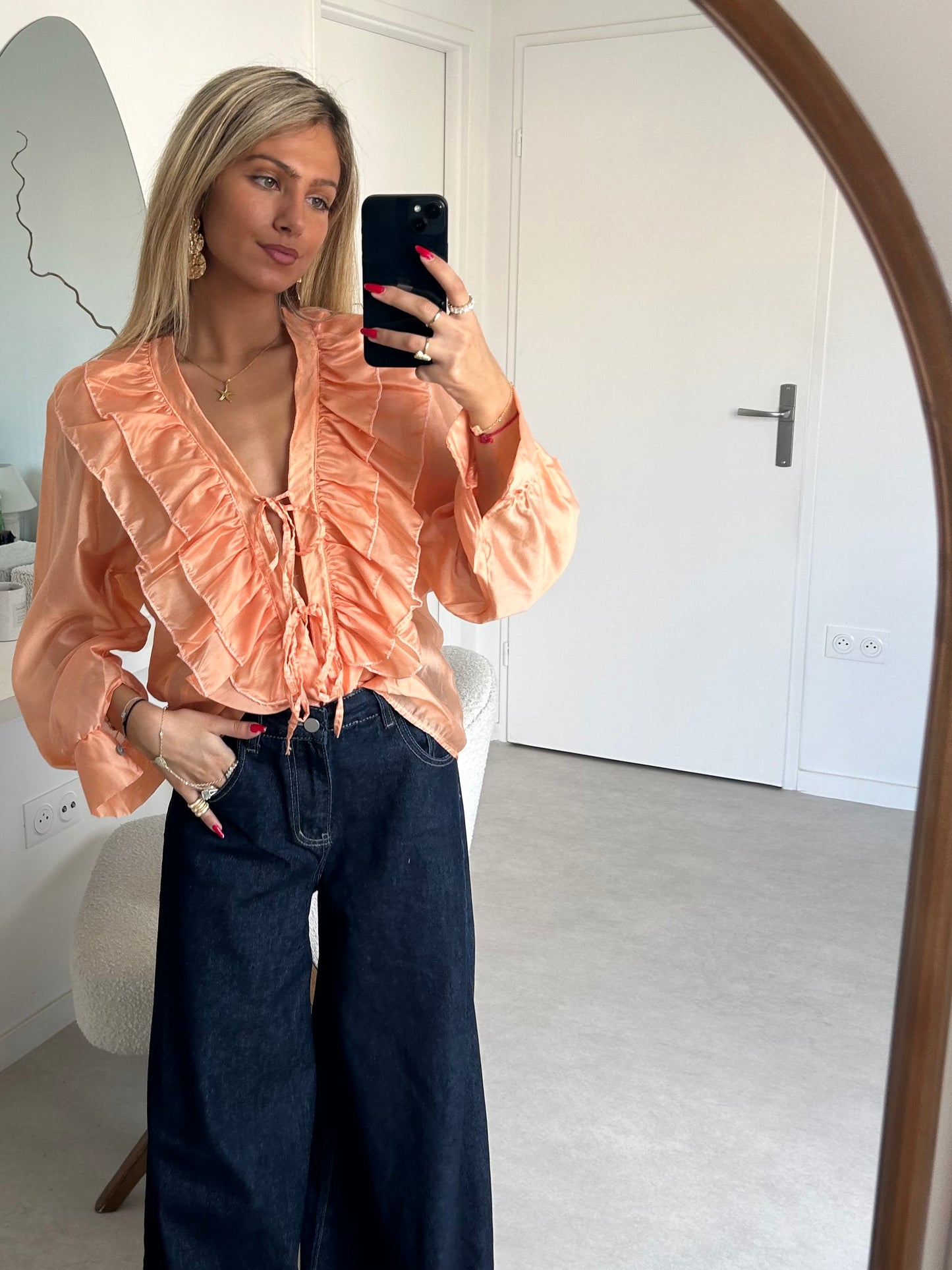 BLOUSE RACHELLE ORANGE