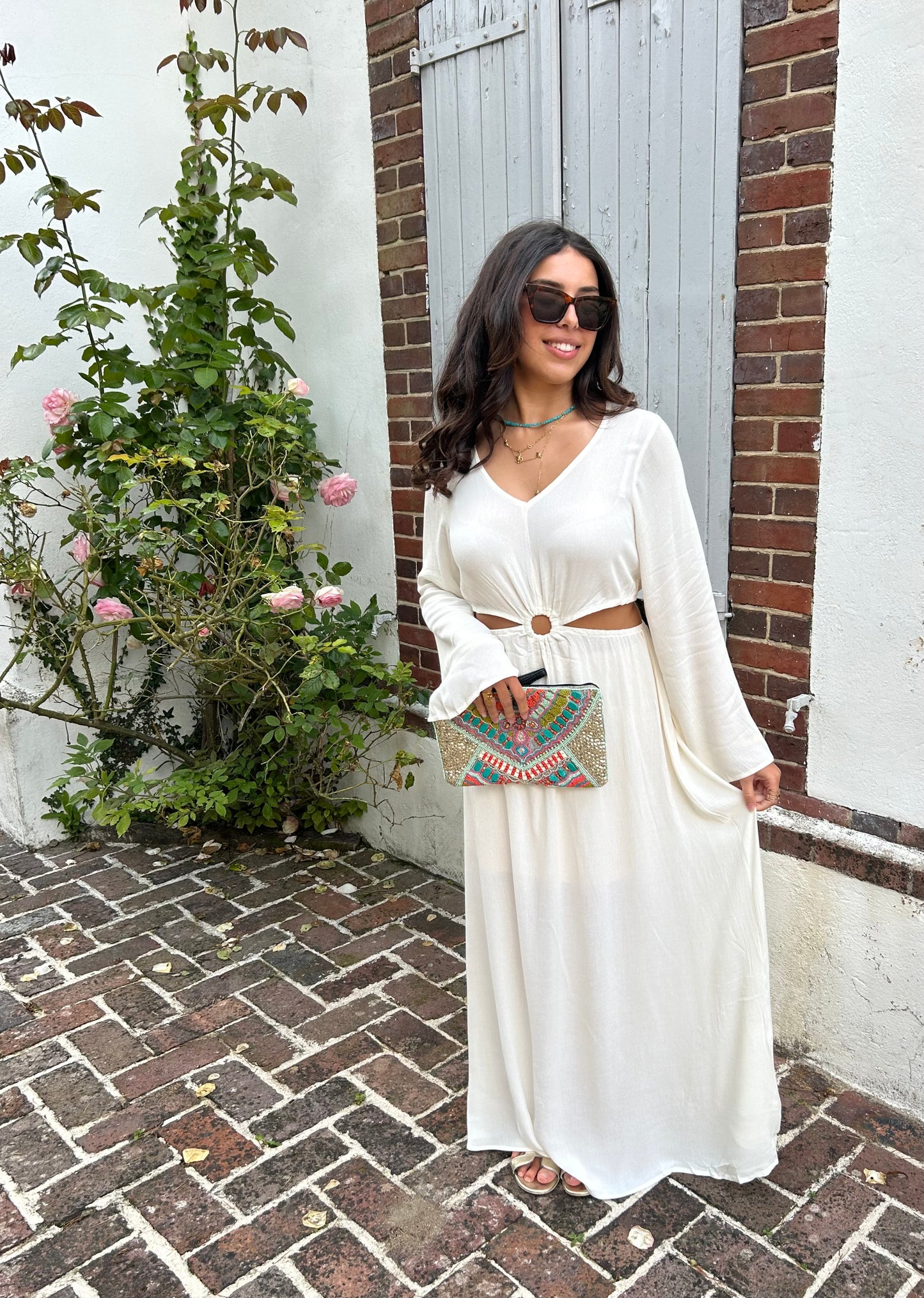 ROBE LARA ÉCRUE