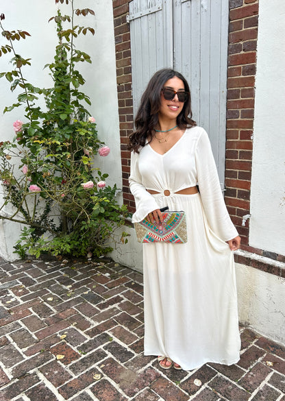ROBE LARA ÉCRUE