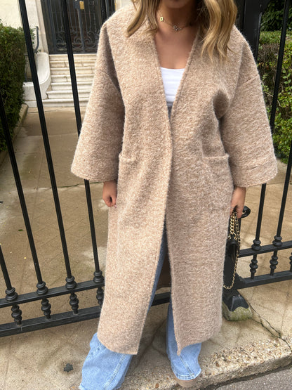 MANTEAU AVA CAMEL