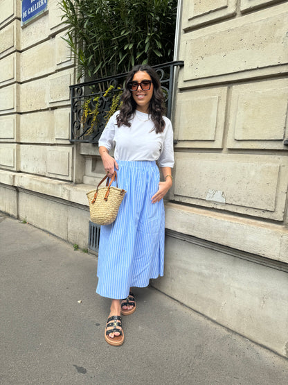 JUPE CÉLIA BLEU
