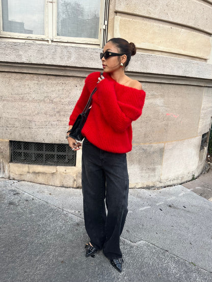 PULL ENÉA ROUGE
