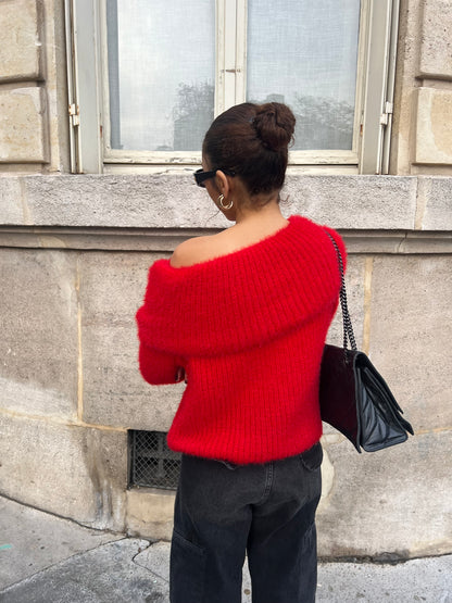 PULL ENÉA ROUGE