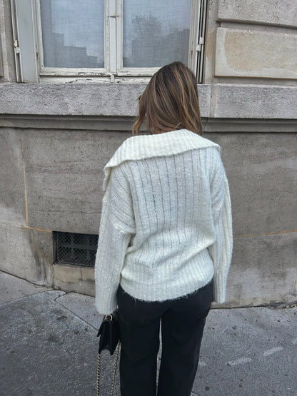 PULL KAROLE ÉCRU