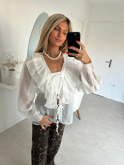 BLOUSE RACHELLE BLANCHE