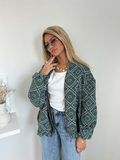 BOMBER NELL BLEU
