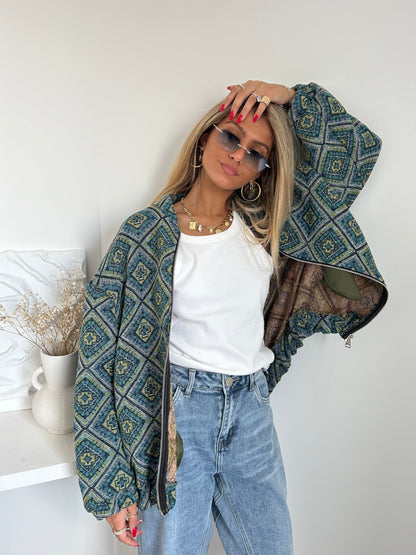 BOMBER NELL BLEU