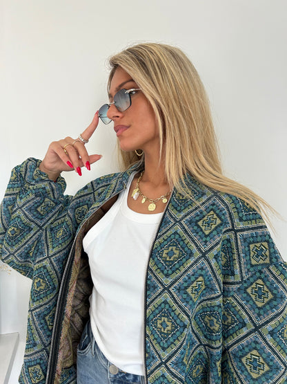 BOMBER NELL BLEU