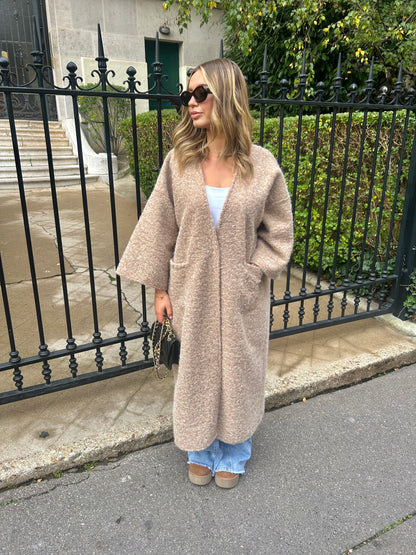 MANTEAU AVA CAMEL