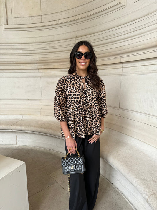 BLOUSE MIA LÉOPARD