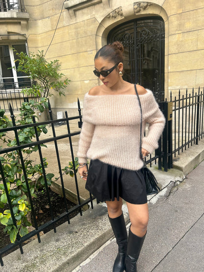 PULL ENÉA TAUPE