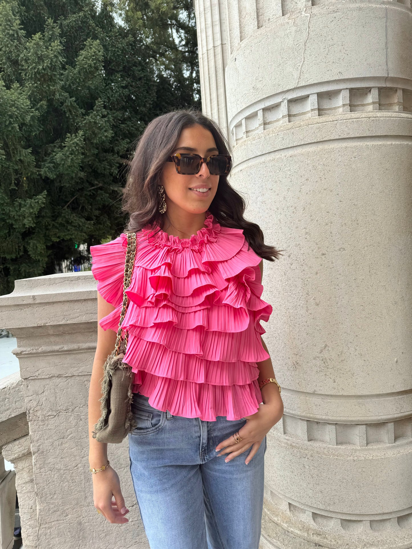TOP CHLOÉ ROSE