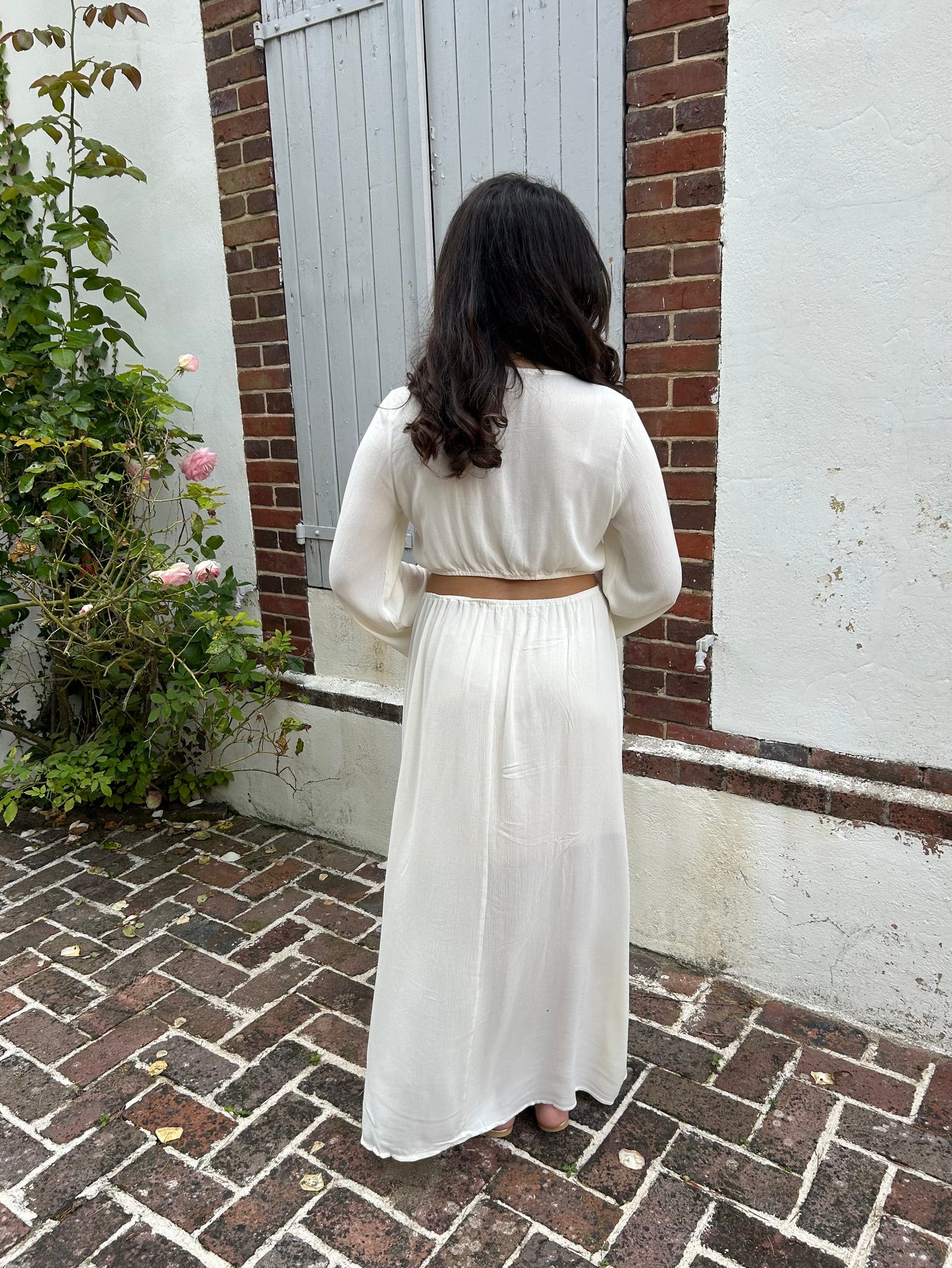 ROBE LARA ÉCRUE