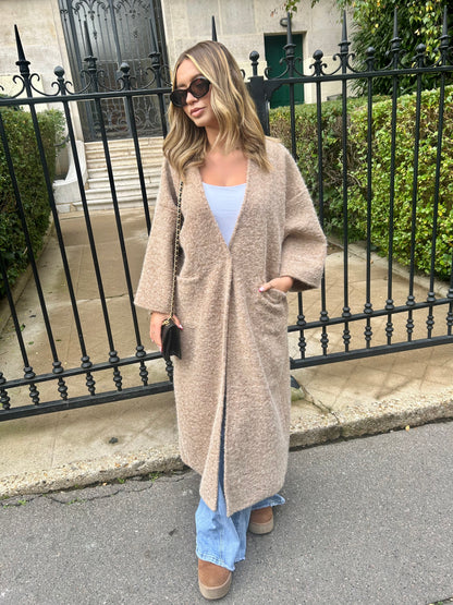MANTEAU AVA CAMEL