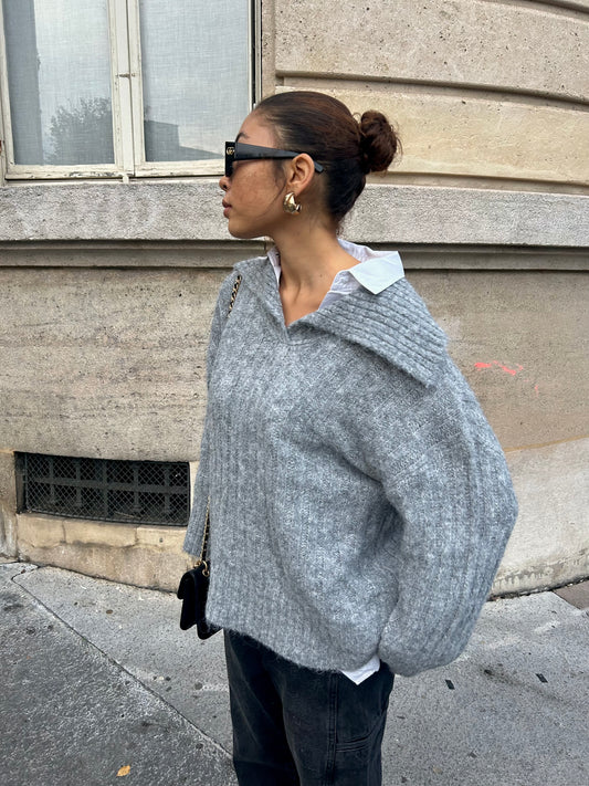 PULL KAROLE GRIS