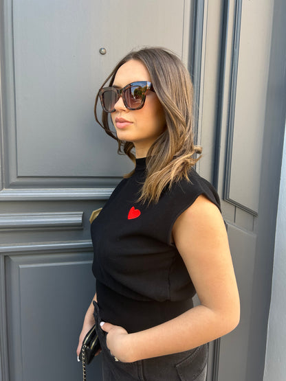 TOP AMY NOIR